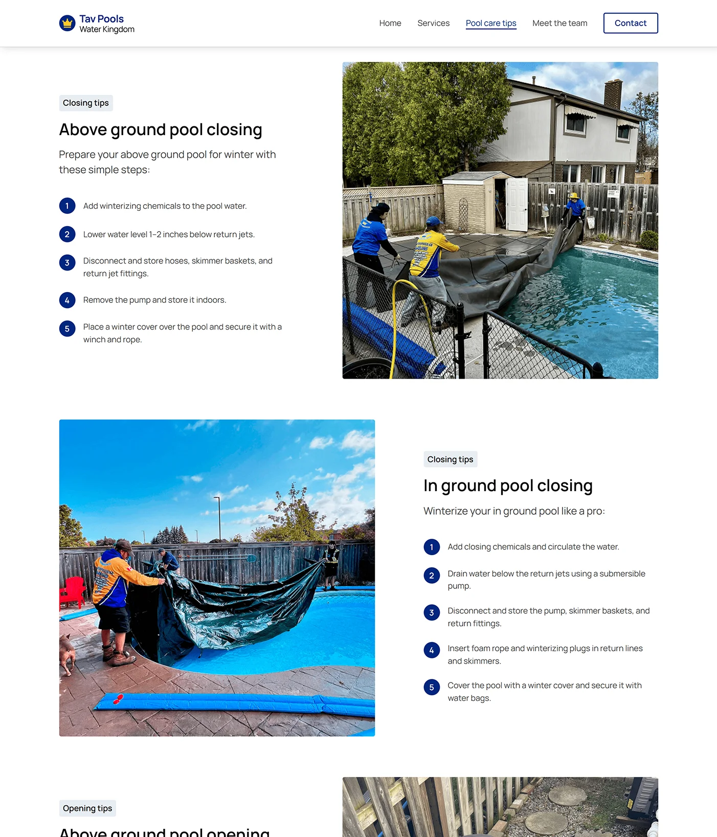 Tav Pools Hifi Mock Up