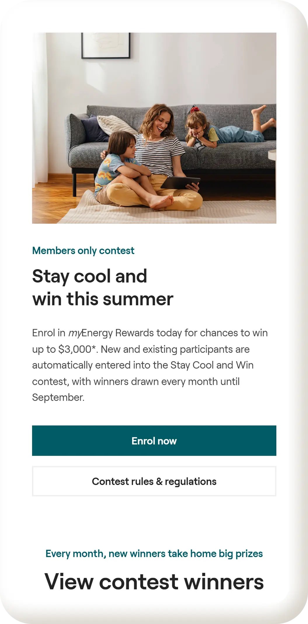 Tav Pools Mobile hifi mock up